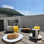 アパート Sea View Penthouse Terrace And Balkon ドゥブロブニク