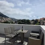 דירה Sea View Penthouse Terrace And Balkon