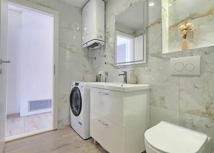 Sea View Penthouse Terrace And Balkon Appartamento *